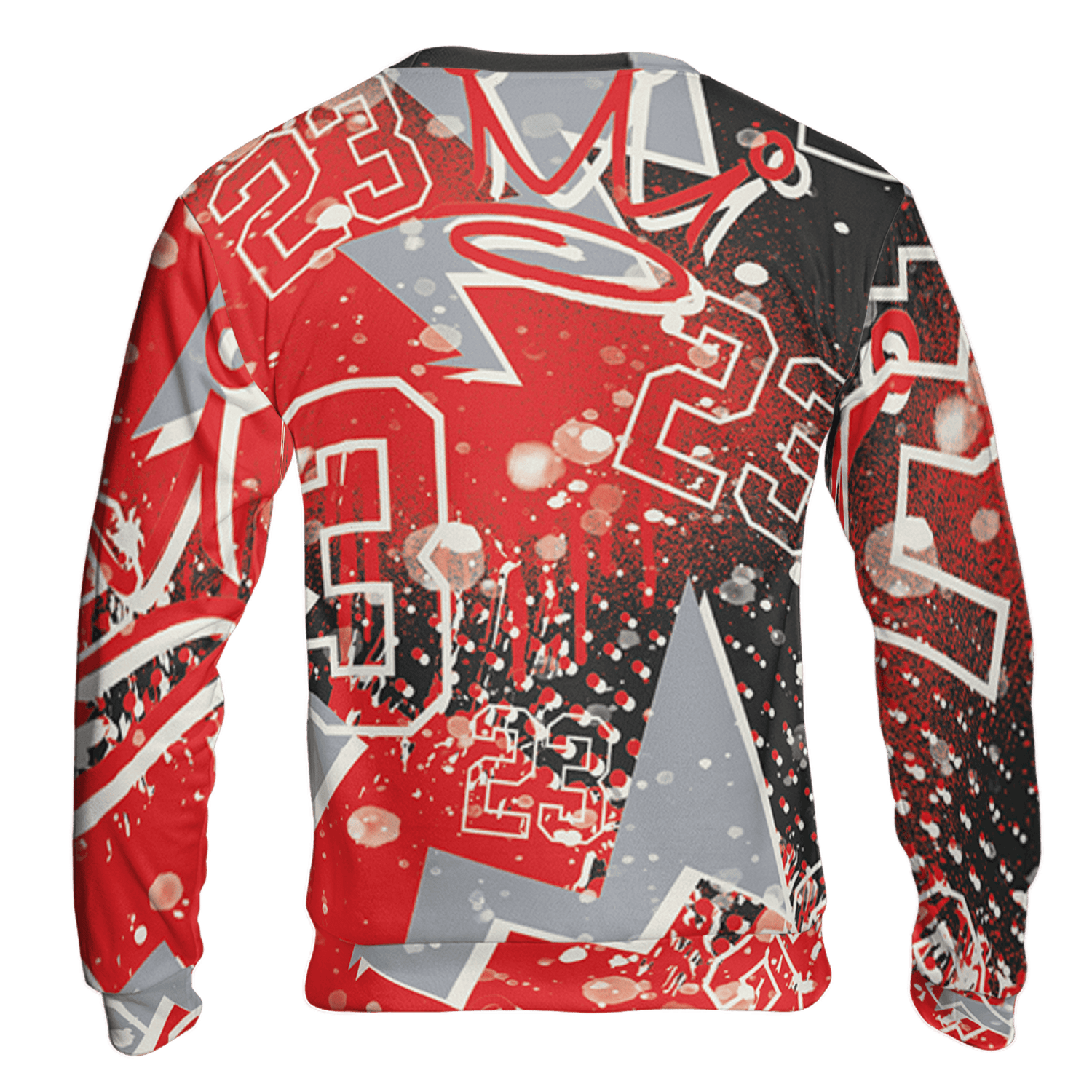 Bred Reimagined 4s Sweatshirt Match 23 King 3D All-Over Print Zigzag - NastyJamz