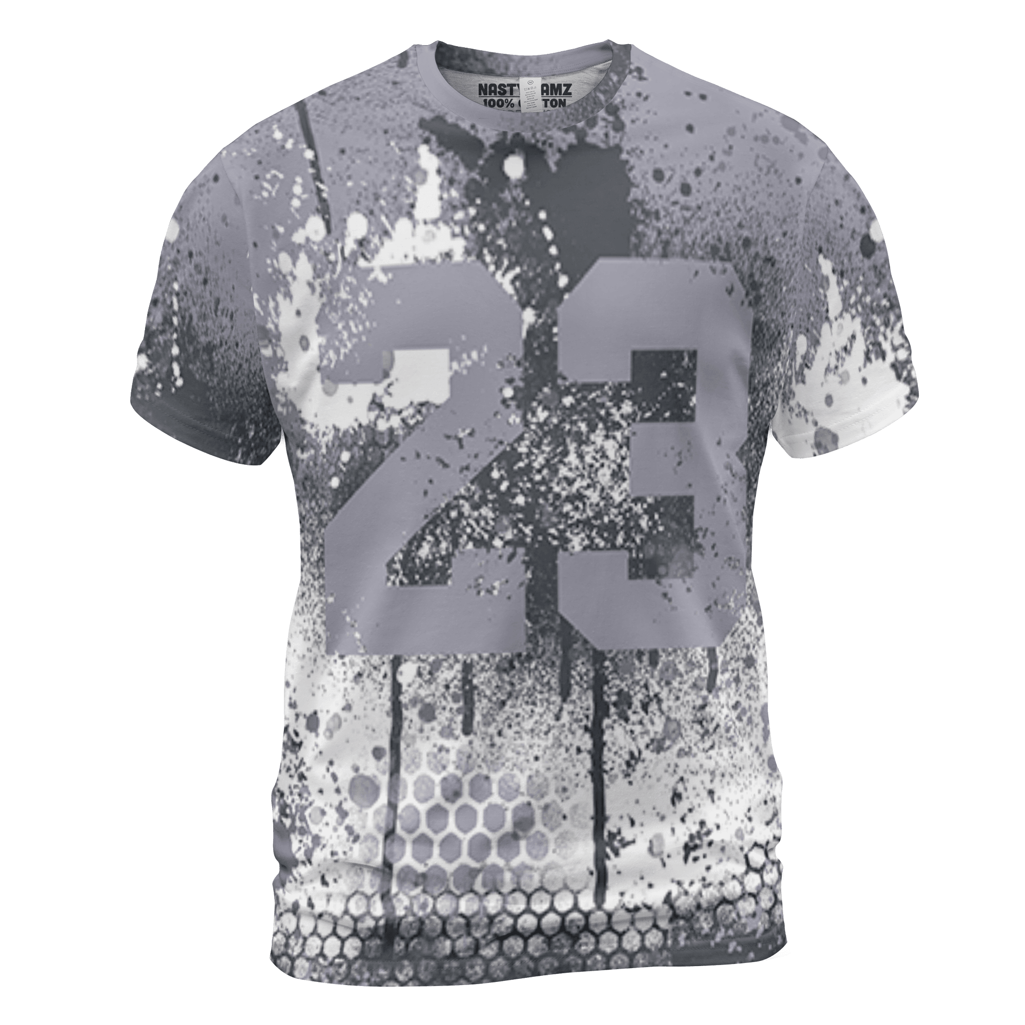 Stealth 14s T Shirt Match 23 Painted Graffiti 3D All-Over Print - NastyJamz
