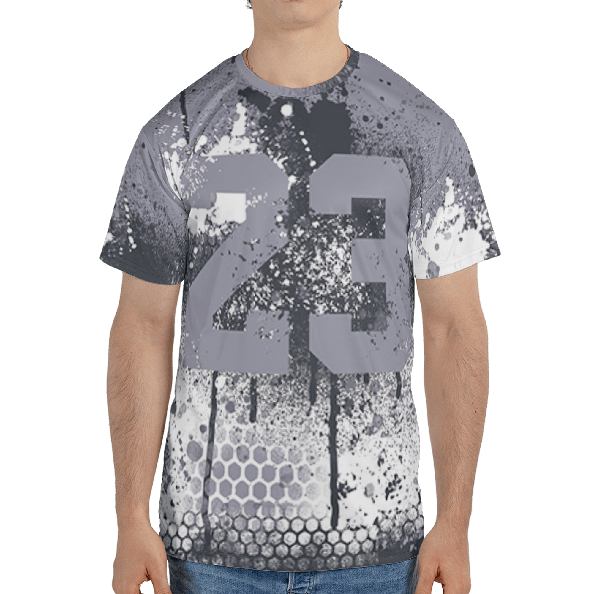 Stealth 14s T Shirt Match 23 Painted Graffiti 3D All-Over Print - NastyJamz