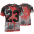 Bred Reimagined 4s T Shirt Match 23 Painted Graffiti 3D All-Over Print - NastyJamz