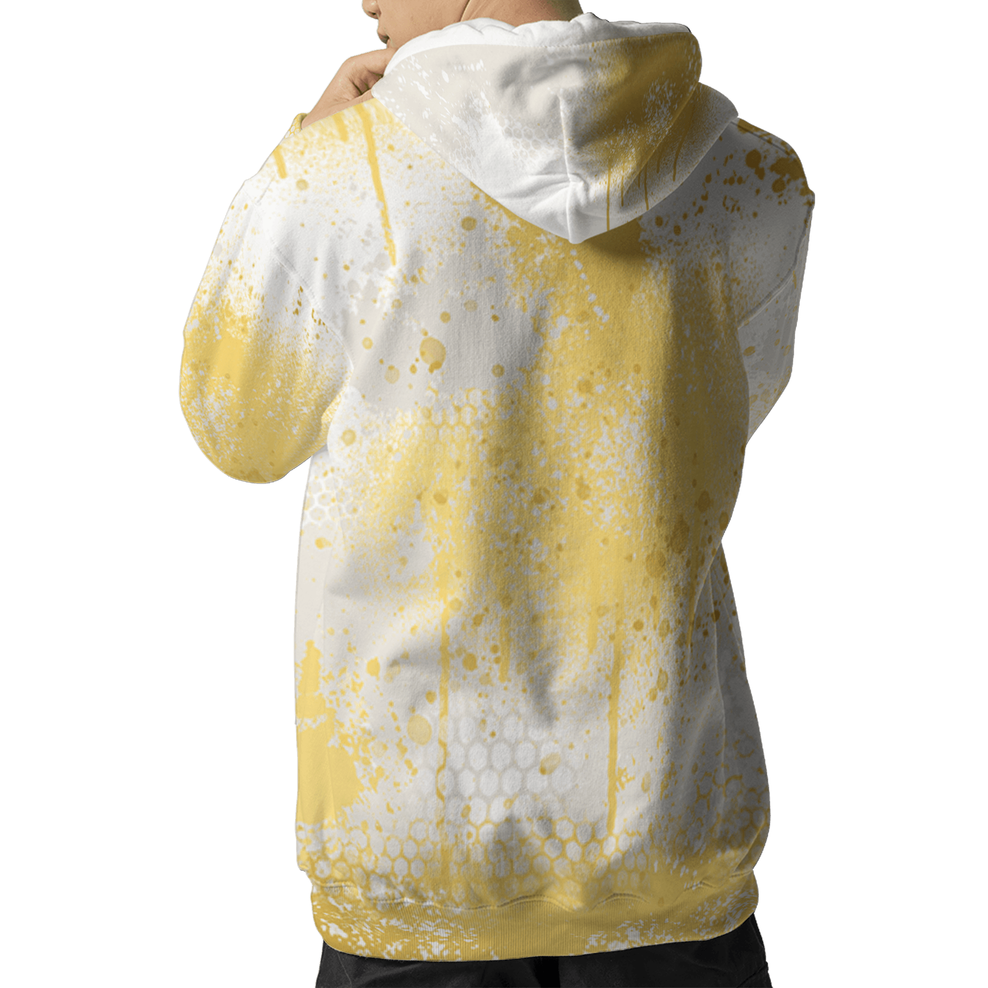 Sail 4s Hoodie Match 23 Painted Graffiti 3D All-Over Print - NastyJamz