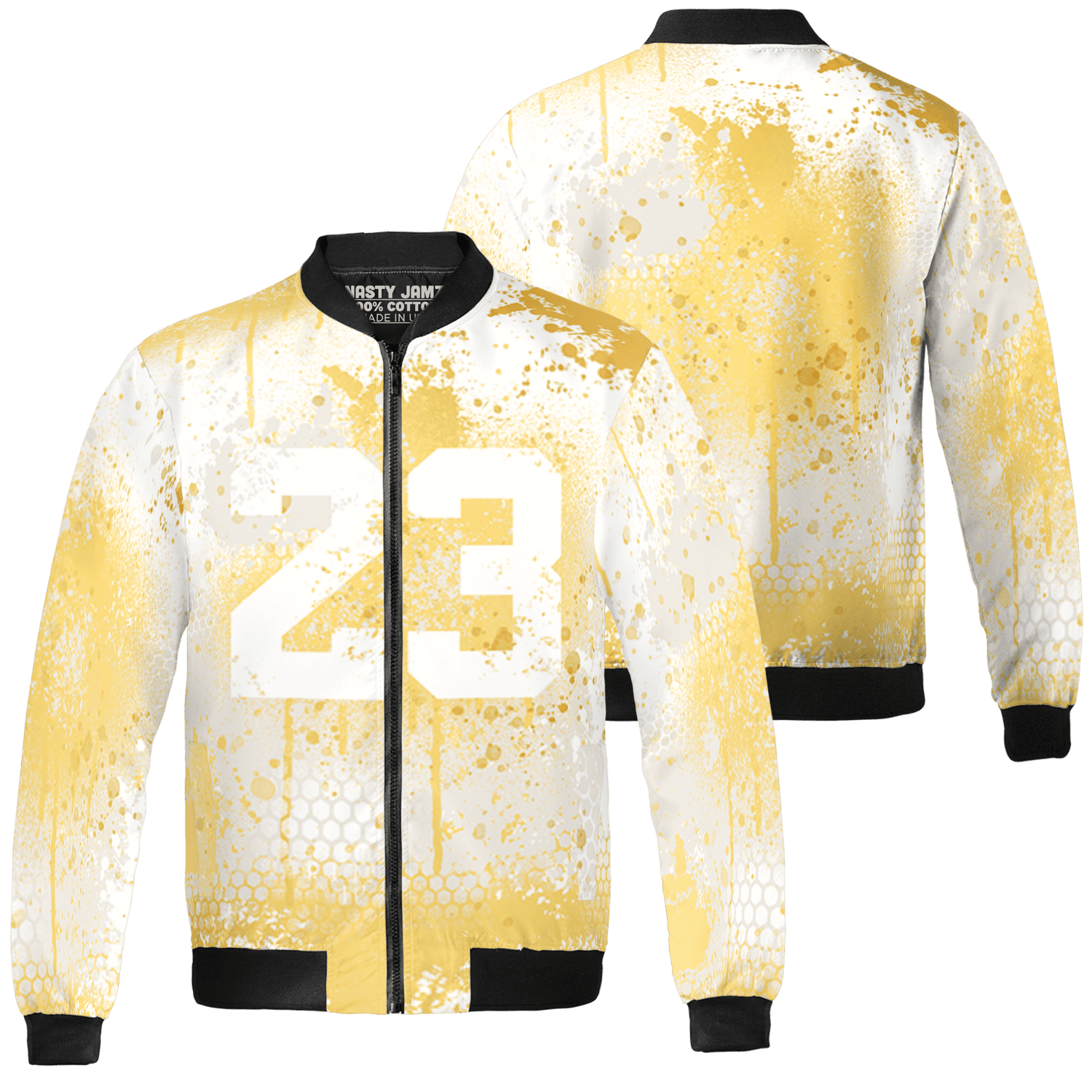 Sail 4s Jacket Match 23 Painted Graffiti 3D All-Over Print - NastyJamz