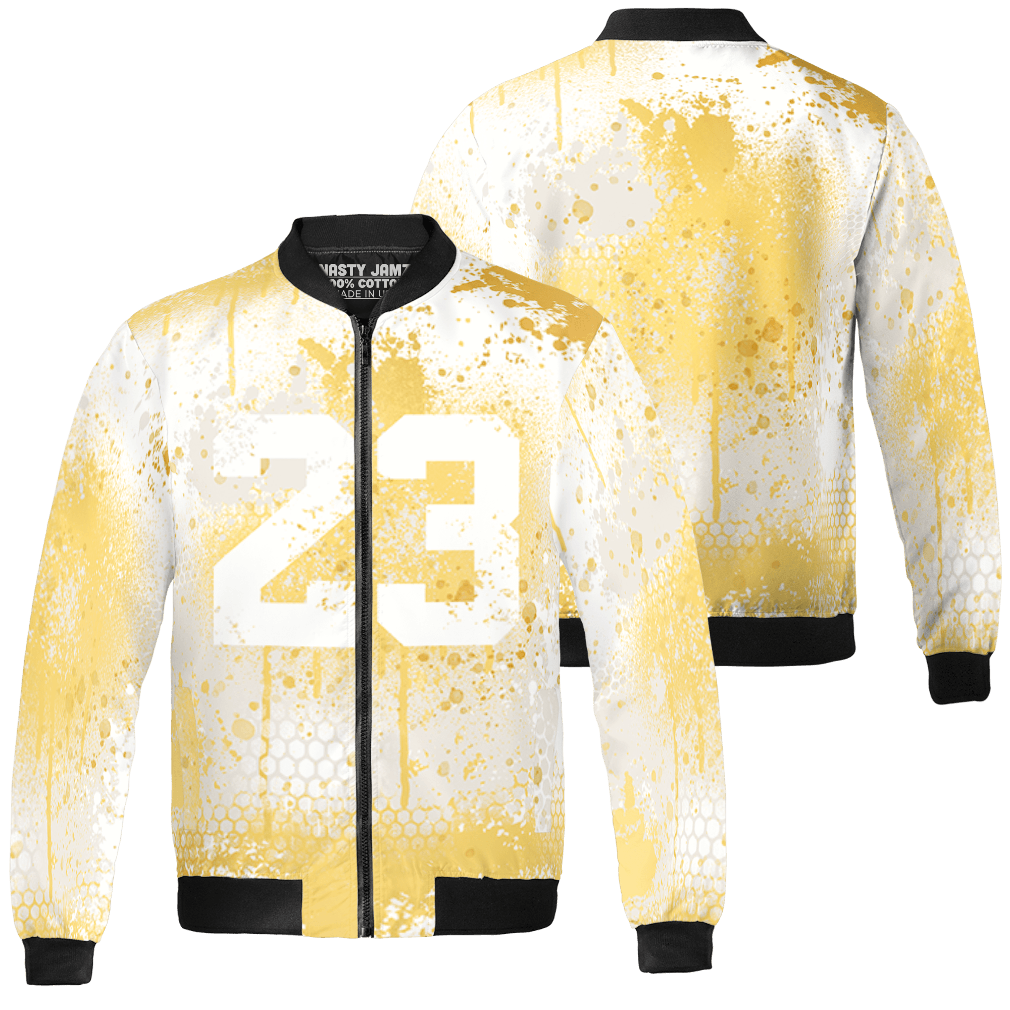 Sail 4s Jacket Match 23 Painted Graffiti 3D All-Over Print - NastyJamz