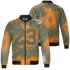 Olive 5s Jacket Match 23 Painted Graffiti 3D All-Over Print - NastyJamz