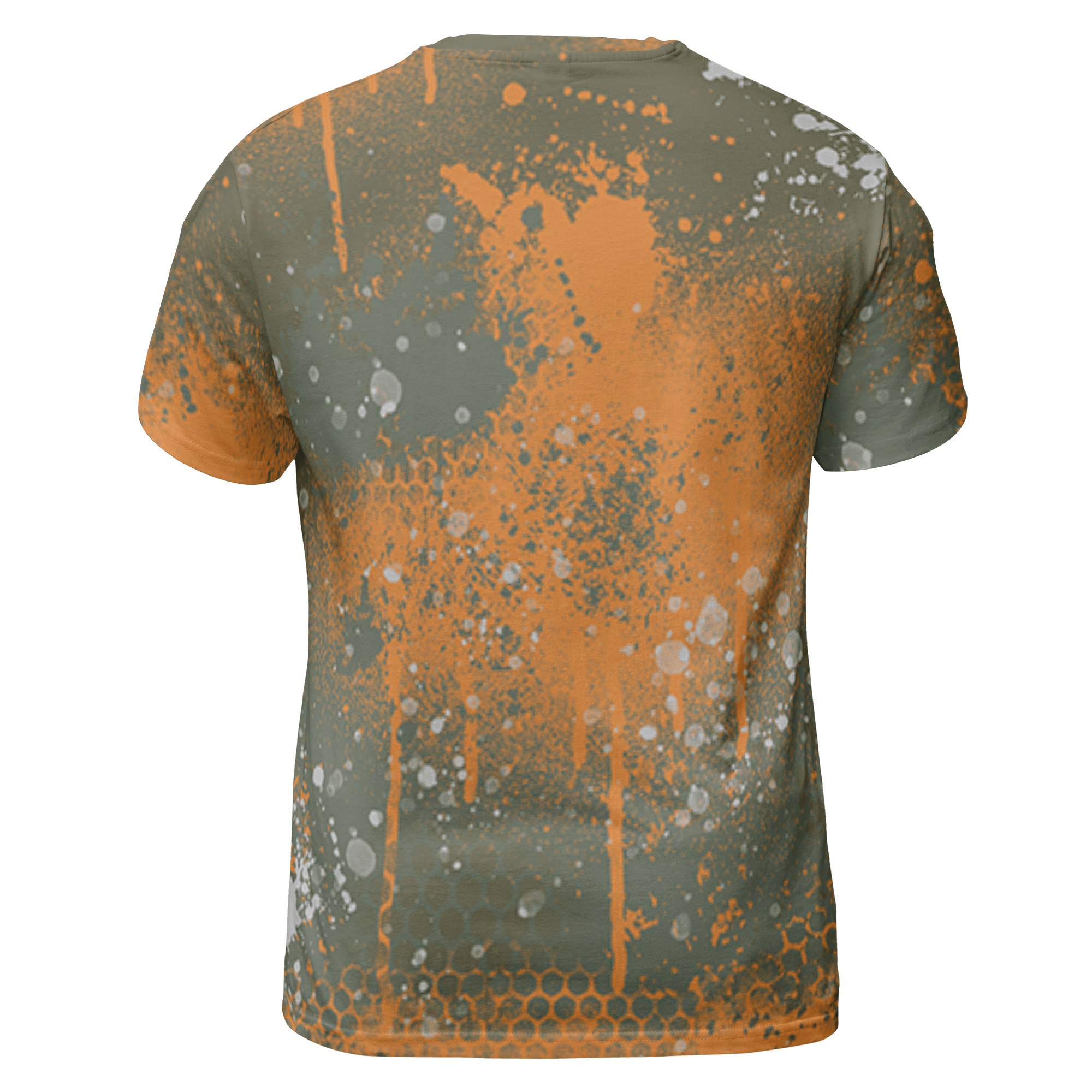 Olive 5s T Shirt Match 23 Painted Graffiti 3D All-Over Print - NastyJamz