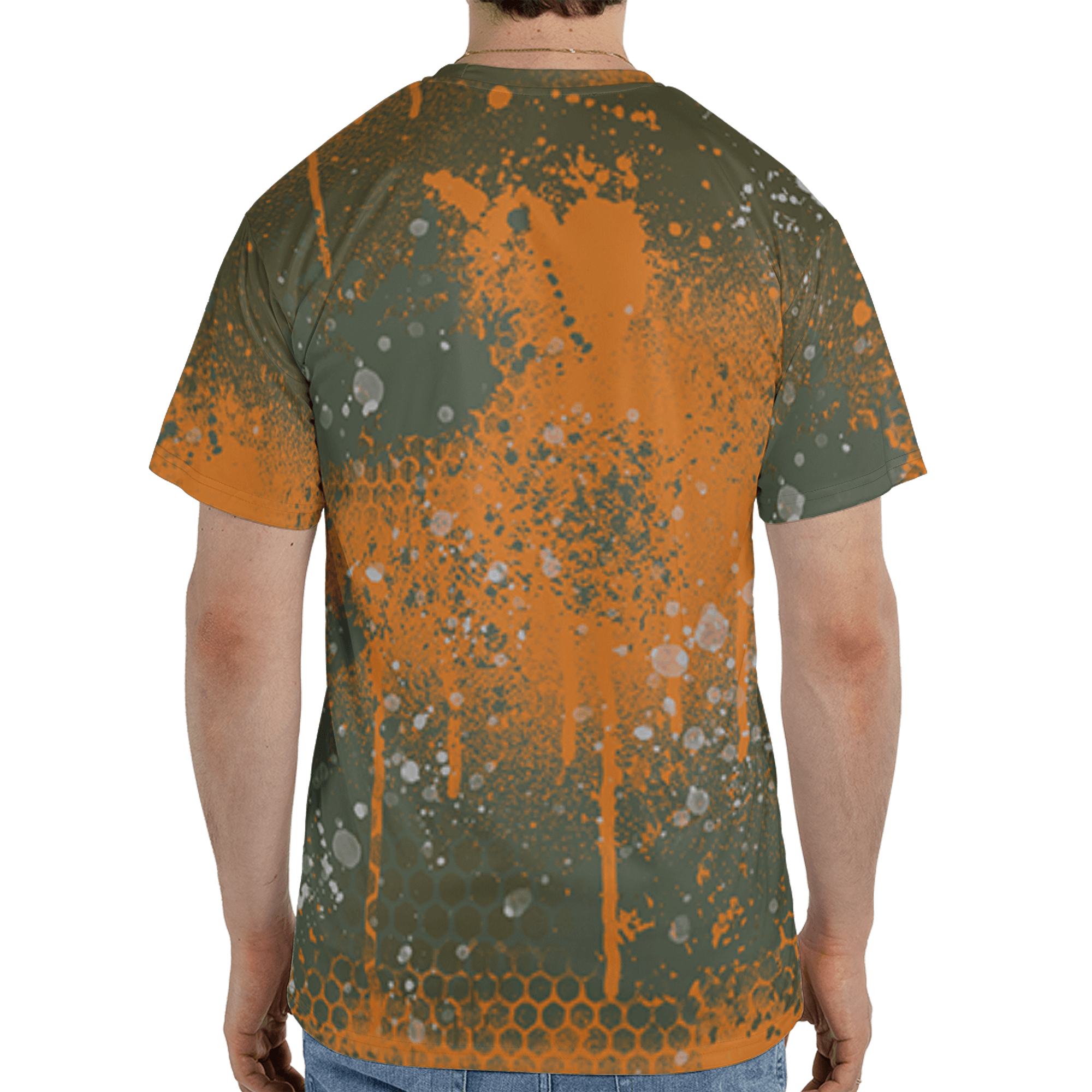 Olive 5s T Shirt Match 23 Painted Graffiti 3D All-Over Print - NastyJamz