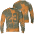 Olive 5s Sweatshirt Match 23 Painted Graffiti 3D All-Over Print - NastyJamz