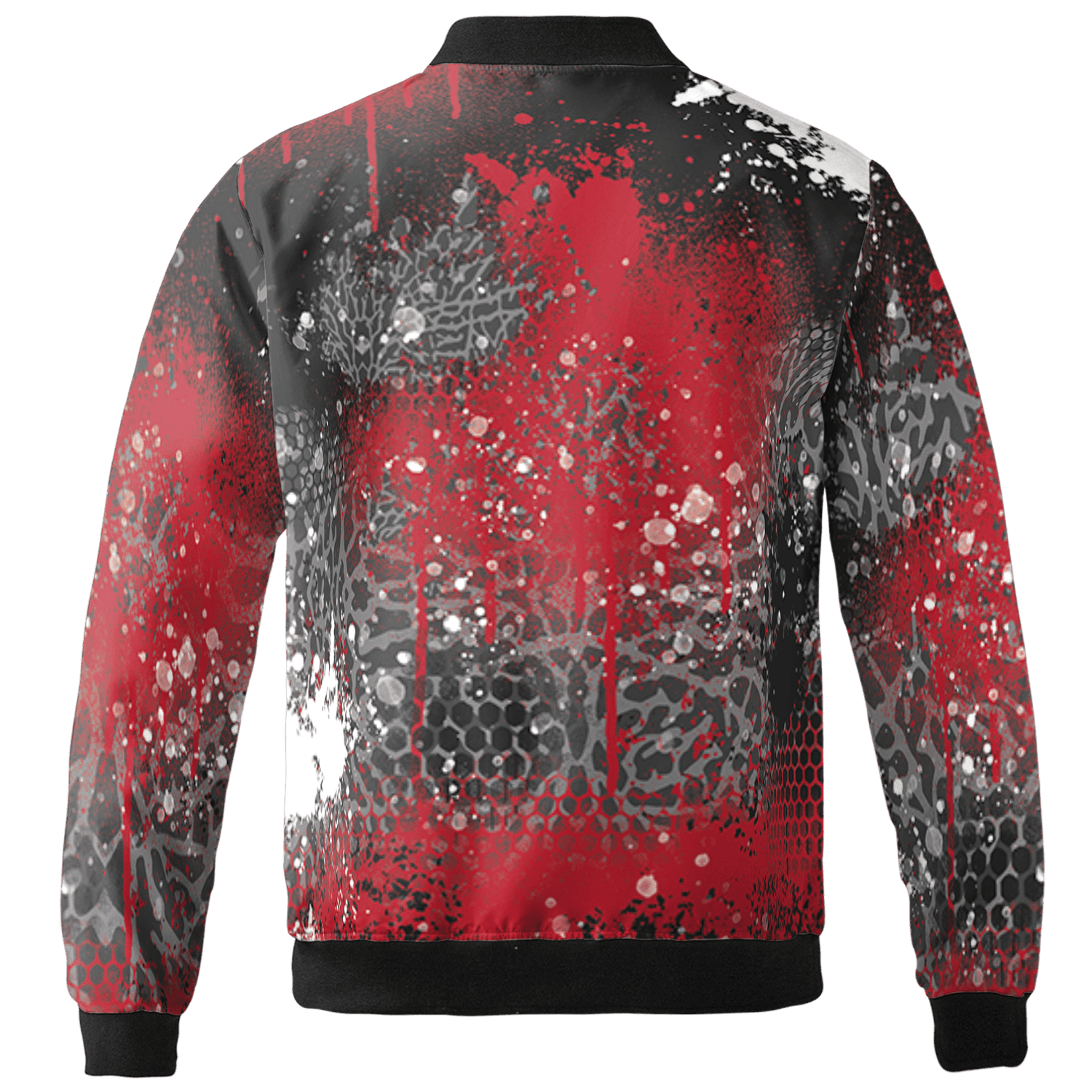 Spizike Low Bred Jacket Match 23 Painted Graffiti 3D All-Over Print - NastyJamz