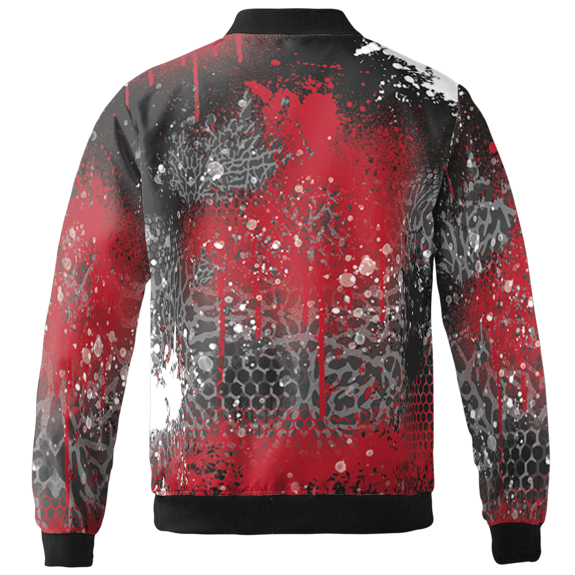 Spizike Low Bred Jacket Match 23 Painted Graffiti 3D All-Over Print - NastyJamz
