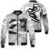 Retro High OG Black White 1s Jacket Match 23 Sneaker 3D All-Over Print - NastyJamz