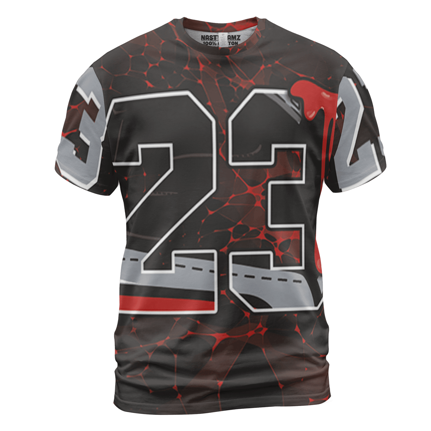 Bred Reimagined 4s T Shirt Match 23 Sneaker 3D All-Over Print - NastyJamz
