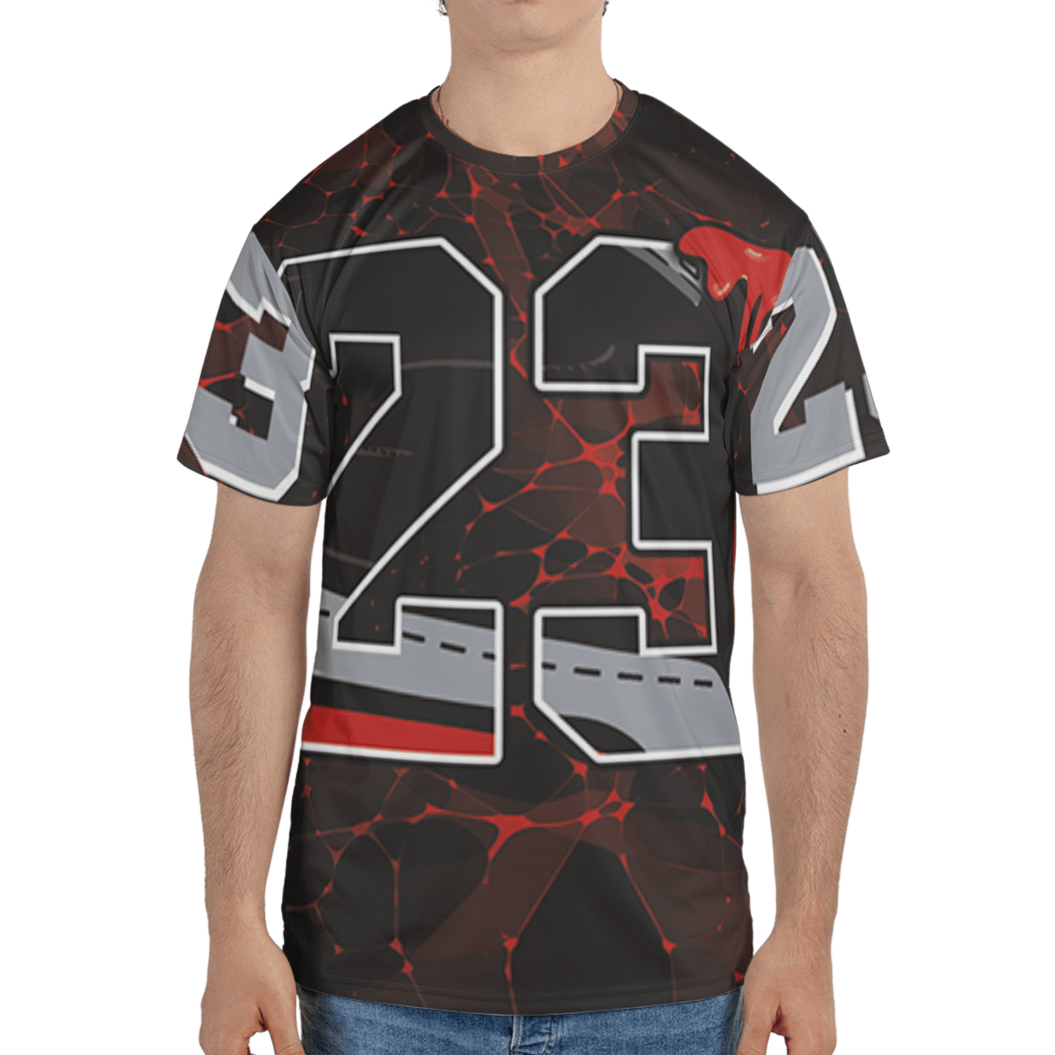 Bred Reimagined 4s T Shirt Match 23 Sneaker 3D All-Over Print - NastyJamz
