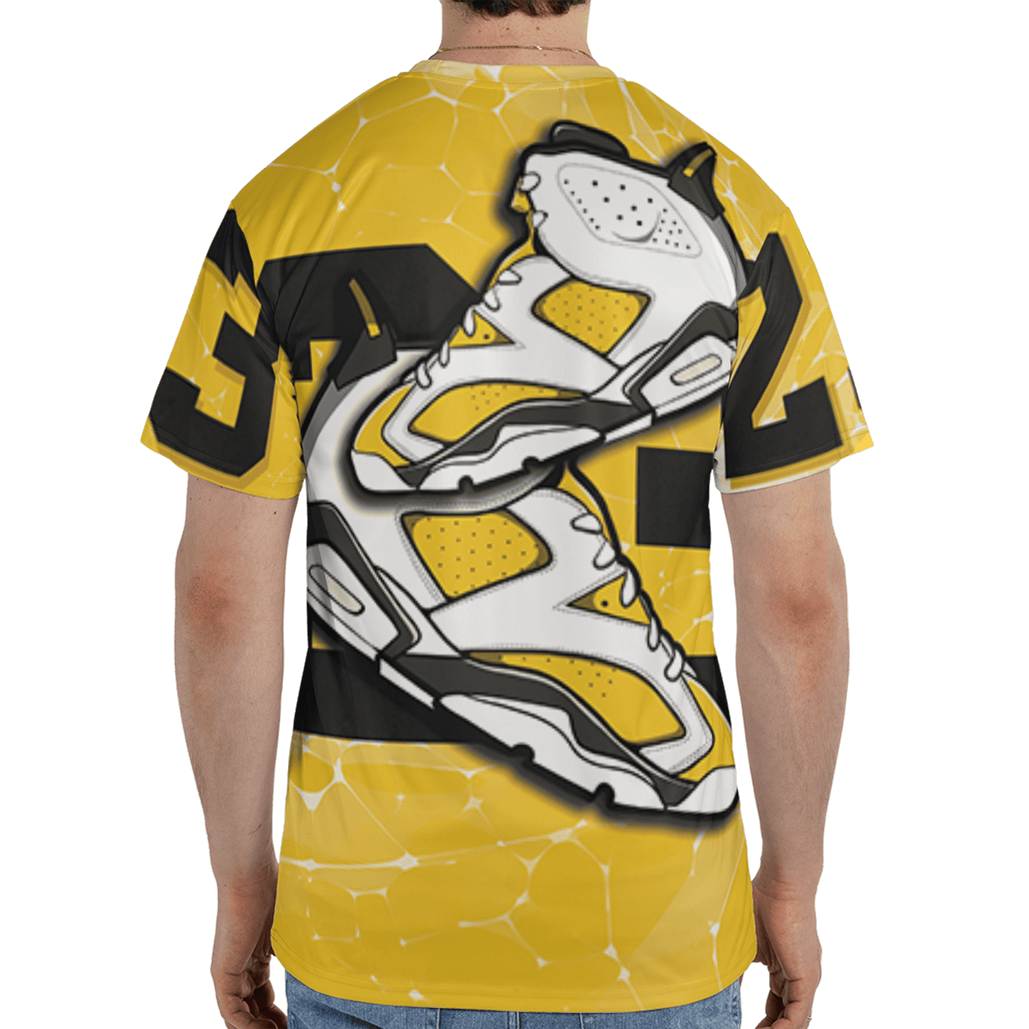 Yellow Ochre 6s T Shirt Match 23 Sneaker 3D All-Over Print - NastyJamz