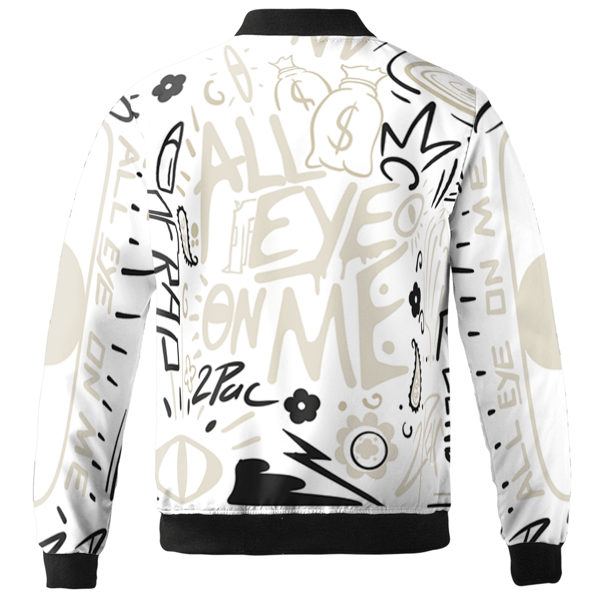 Gratitude 11s Jacket Match All Eye On Me 3D All-Over Print Doodle Eye - NastyJamz