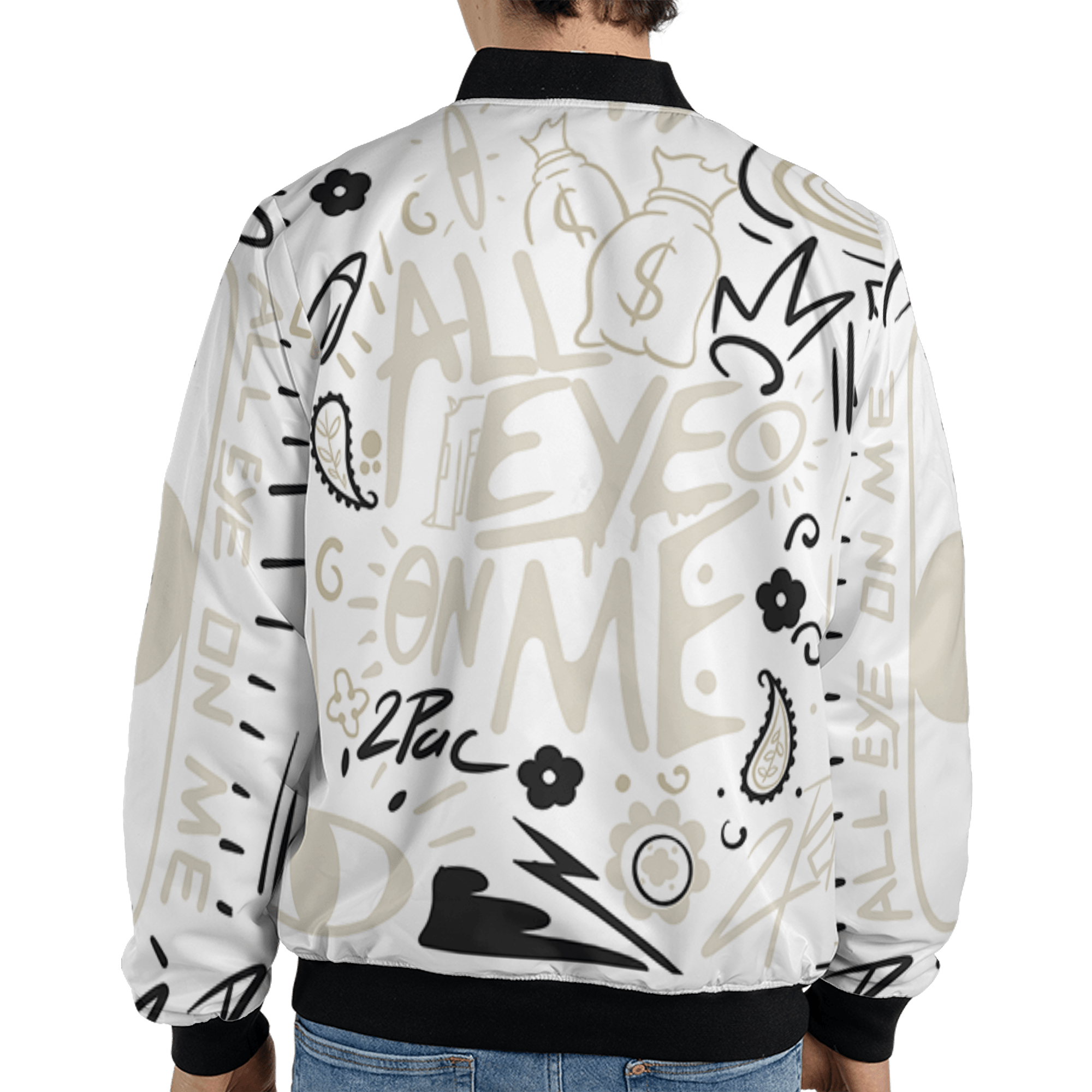 Gratitude 11s Jacket Match All Eye On Me 3D All-Over Print Doodle Eye - NastyJamz