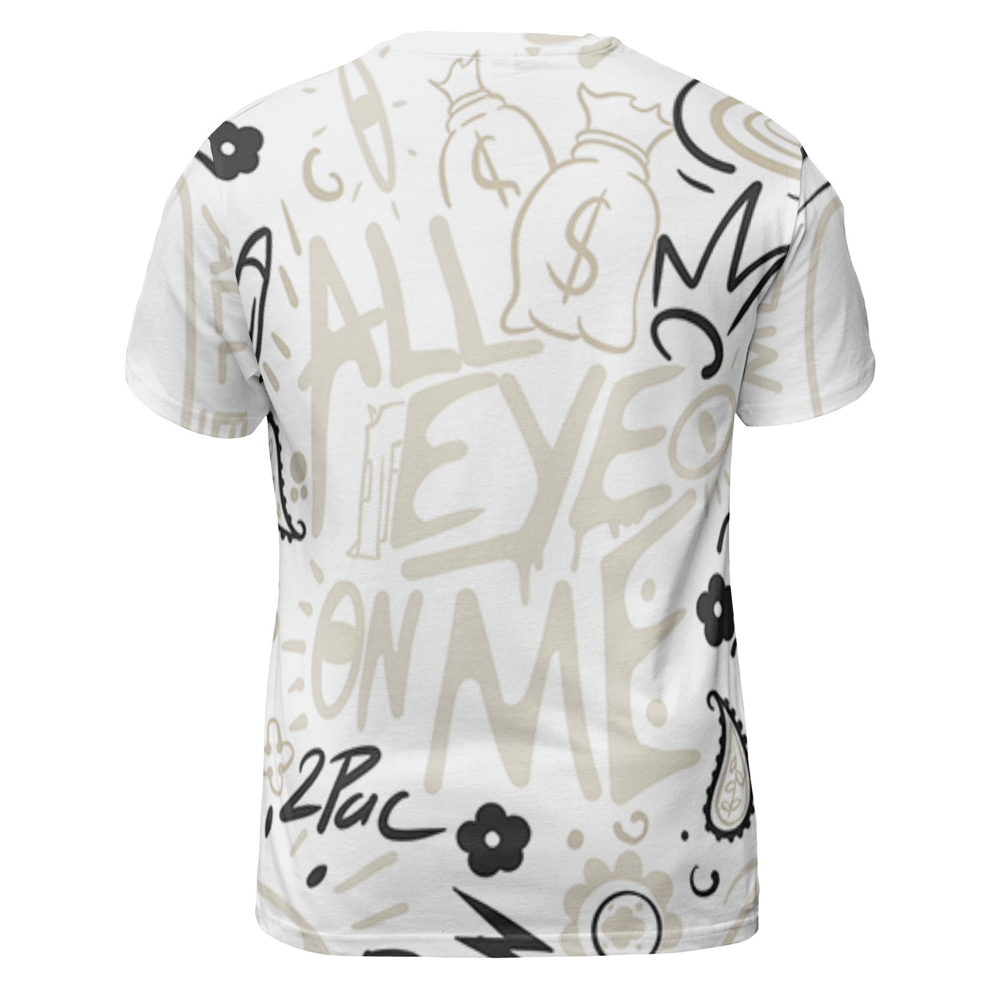 Gratitude 11s T Shirt Match All Eye On Me 3D All-Over Print Doodle Eye - NastyJamz