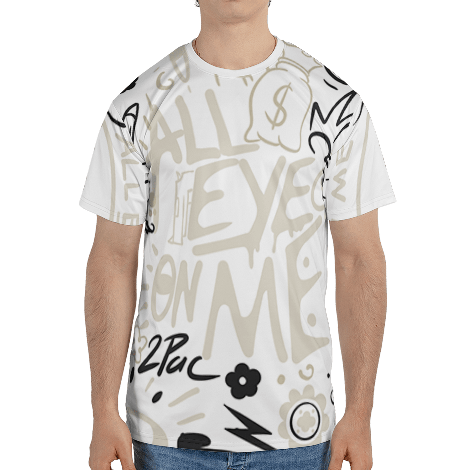 Gratitude 11s T Shirt Match All Eye On Me 3D All-Over Print Doodle Eye - NastyJamz