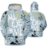 Blue Grey 13s Hoodie Match All Eye On Me 3D All-Over Print Doodle Eye - NastyJamz