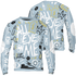 Blue Grey 13s Sweatshirt Match All Eye On Me 3D All-Over Print Doodle Eye - NastyJamz