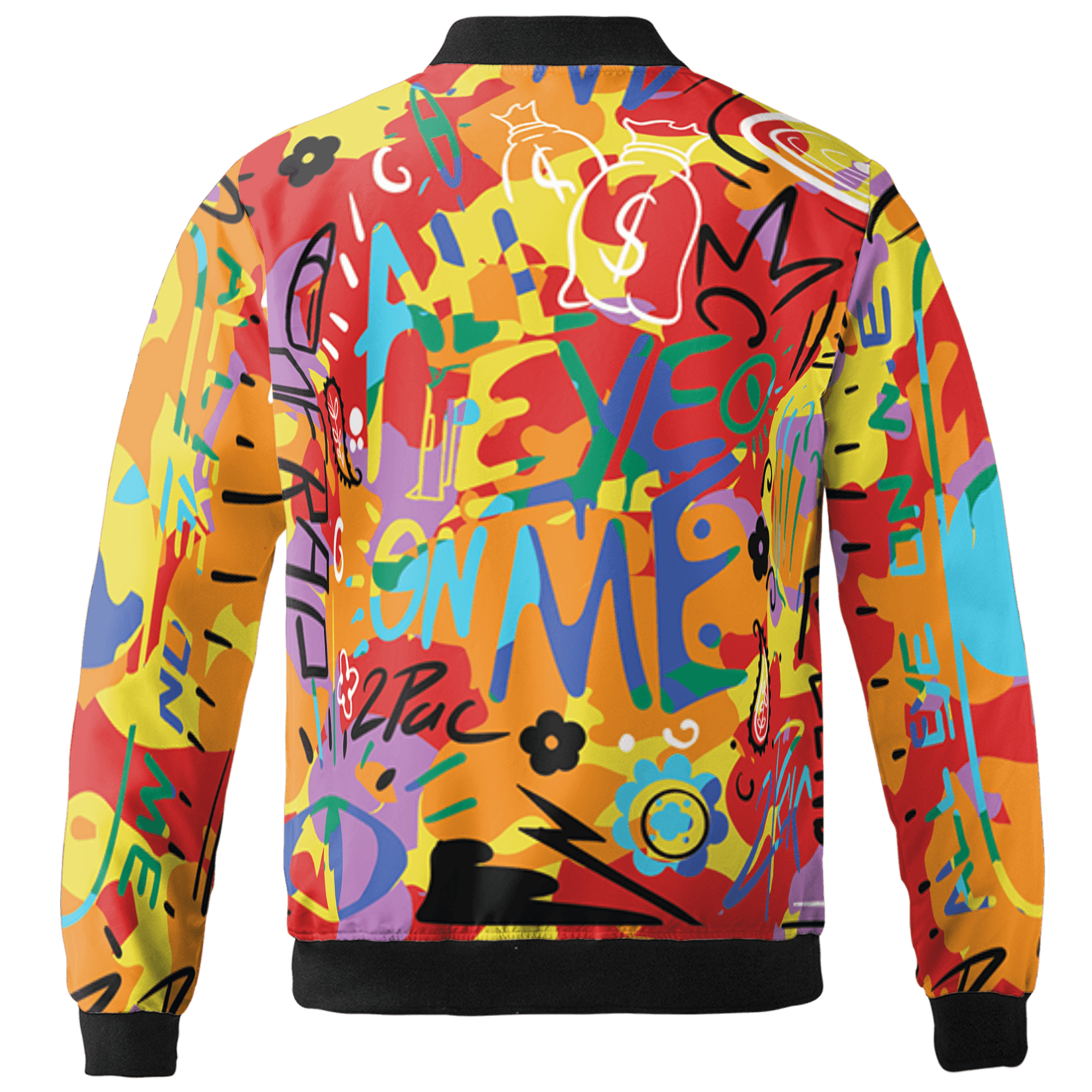 Mid GS Six Championships 1s Jacket Match All Eye On Me 3D All-Over Print Doodle Eye - NastyJamz