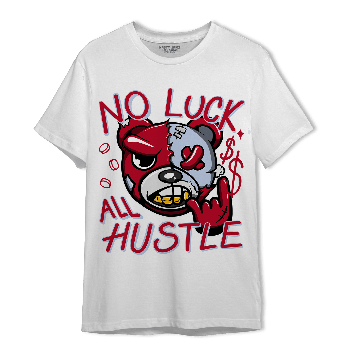 Cherry 11s T Shirt Match All Hustle - NastyJamz