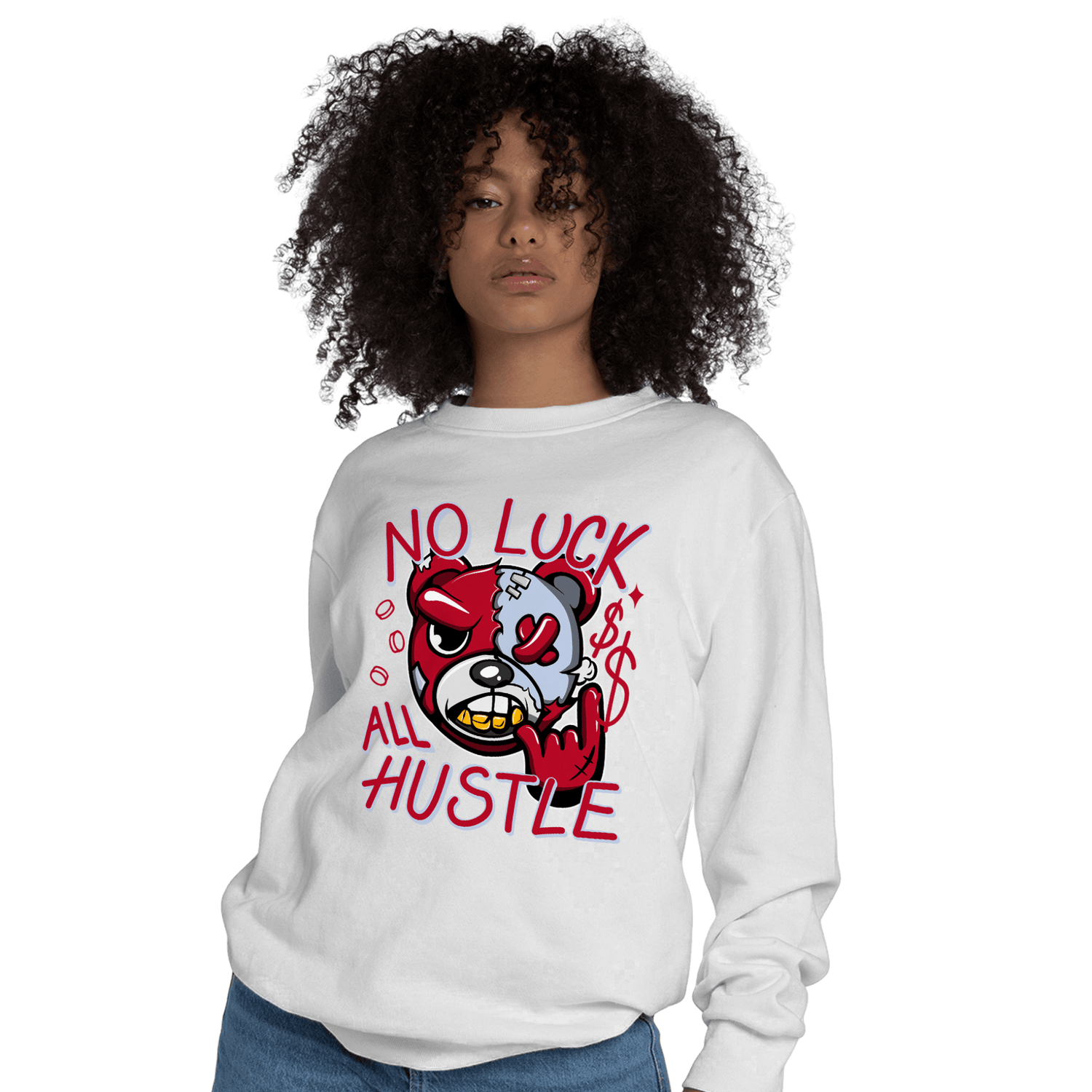 Cherry 11s Sweatshirt Match All Hustle - NastyJamz