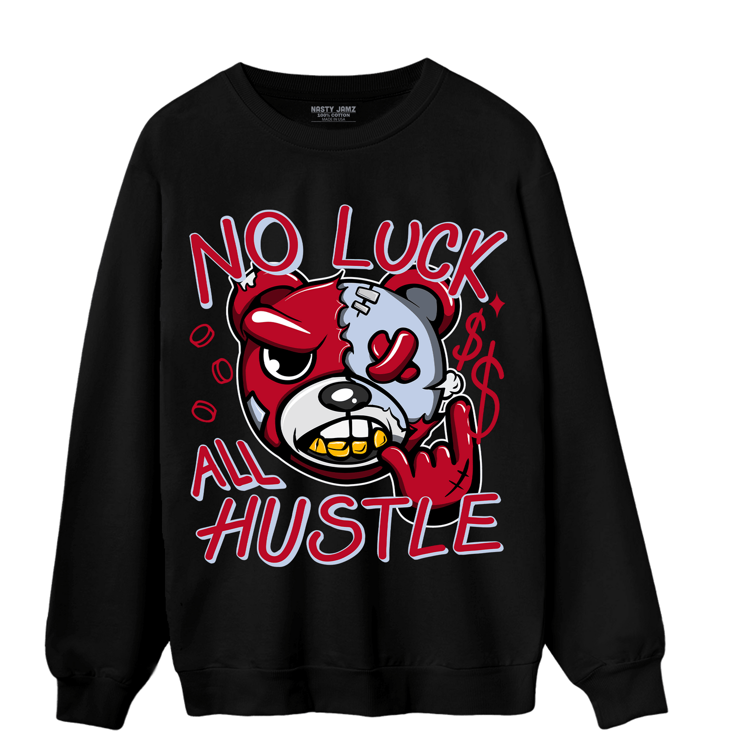 Cherry 11s Sweatshirt Match All Hustle - NastyJamz