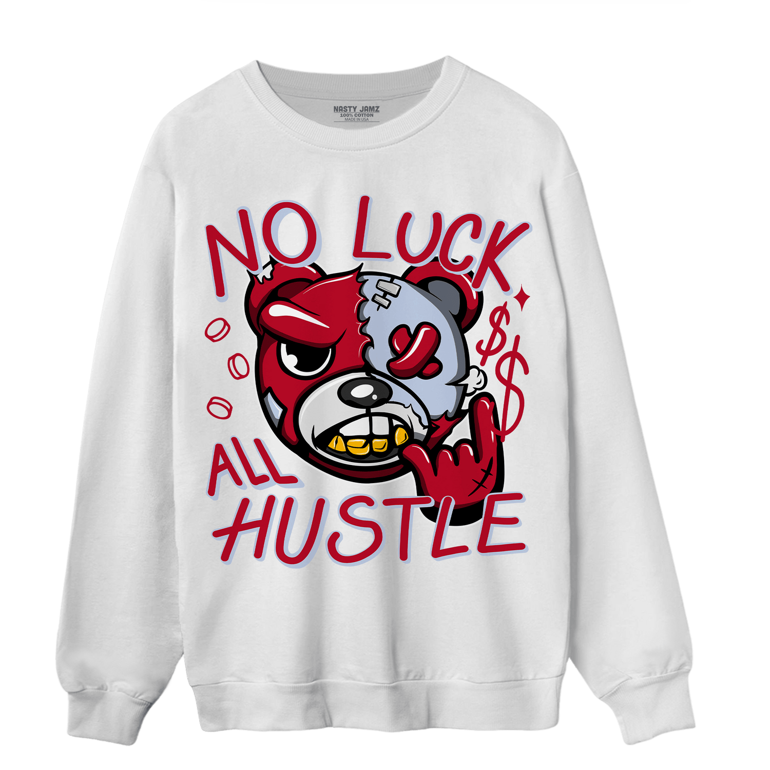 Cherry 11s Sweatshirt Match All Hustle - NastyJamz