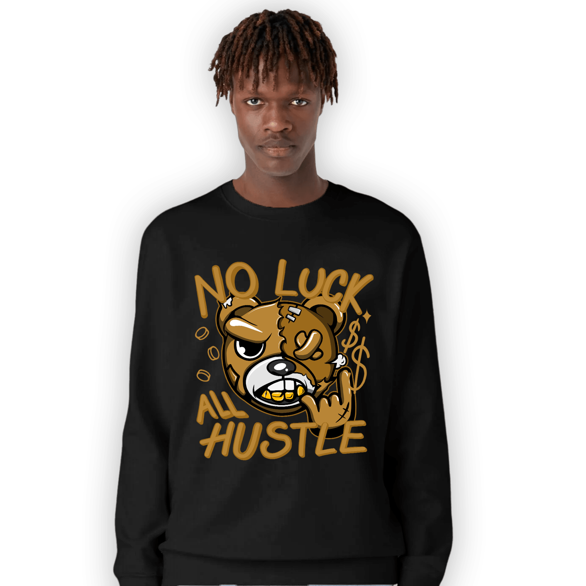 Wheat 13s Sweatshirt Match All Hustle - NastyJamz
