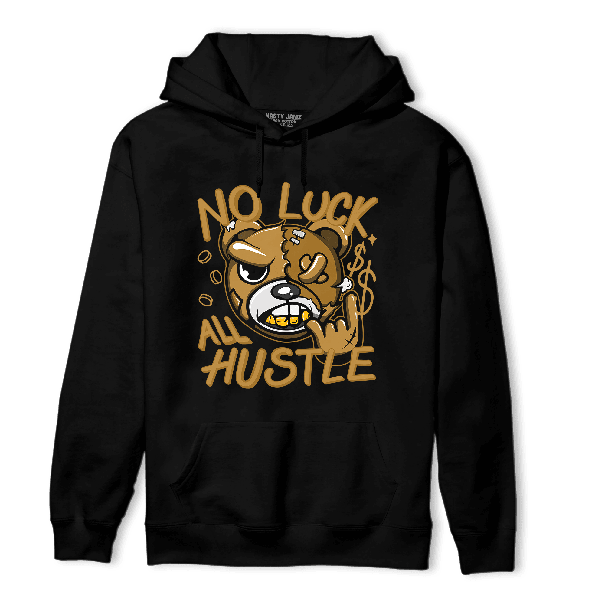 Wheat 13s Hoodie Match All Hustle - NastyJamz