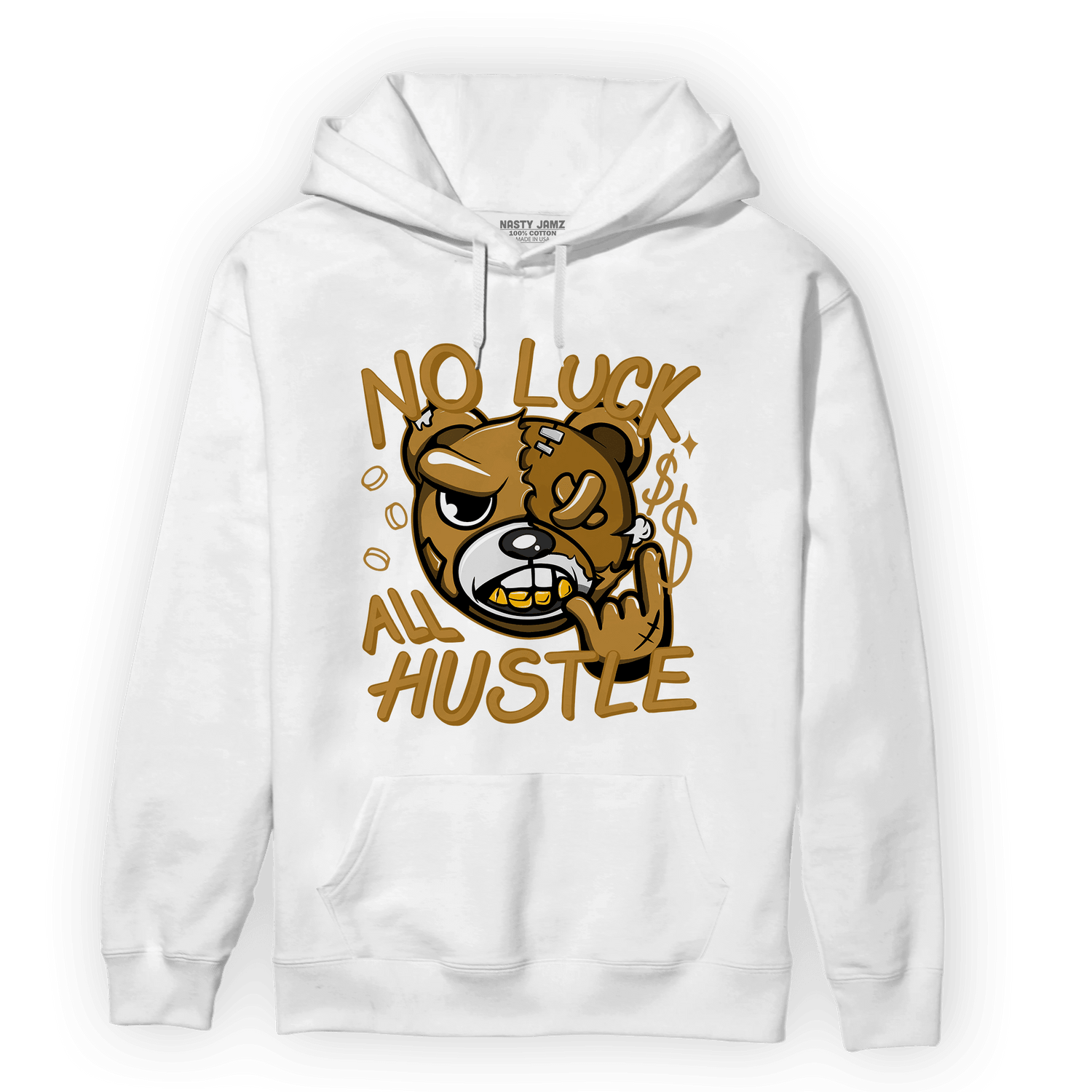 Wheat 13s Hoodie Match All Hustle - NastyJamz