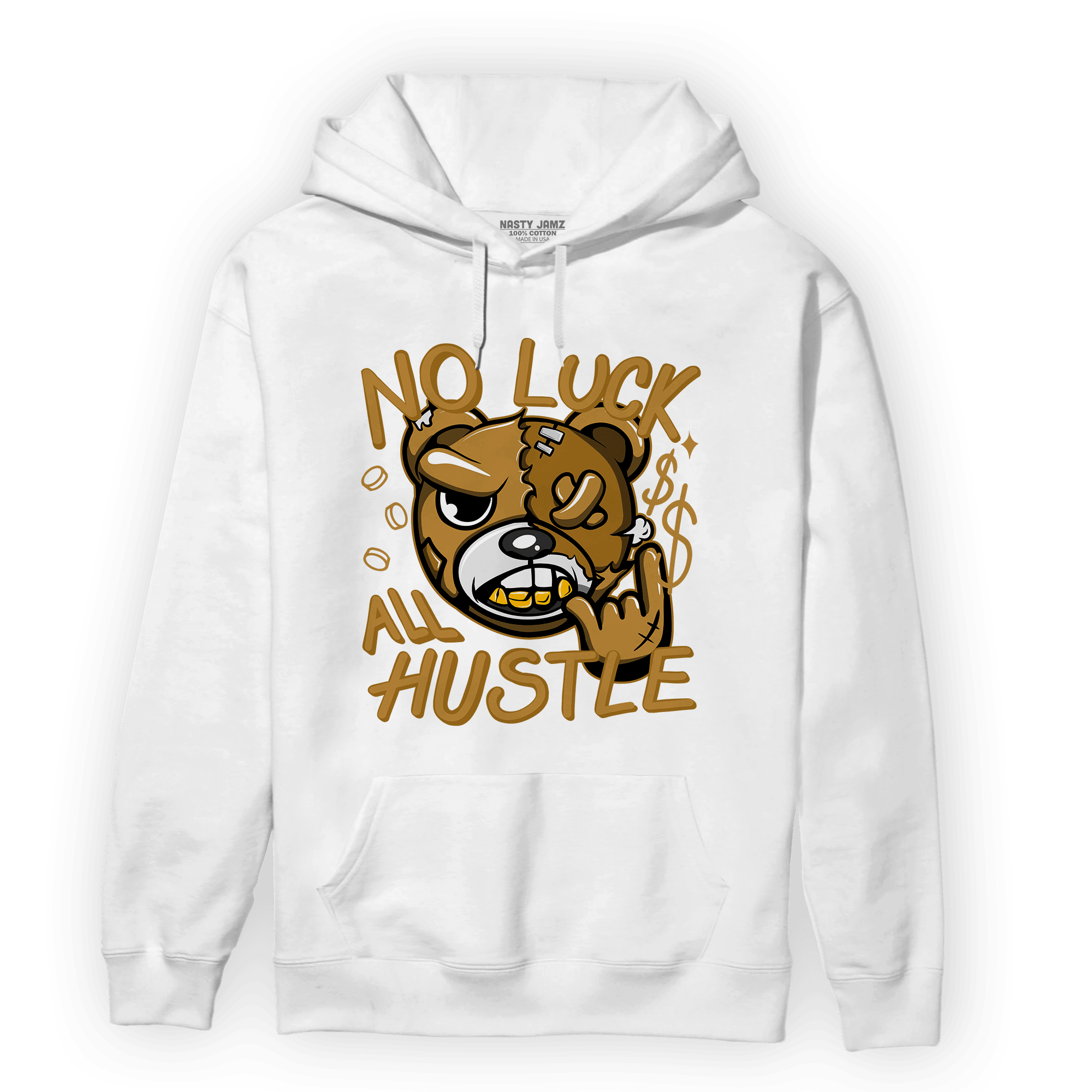 Wheat 13s Hoodie Match All Hustle - NastyJamz