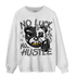 Black White 14s Sweatshirt Match All Hustle - NastyJamz