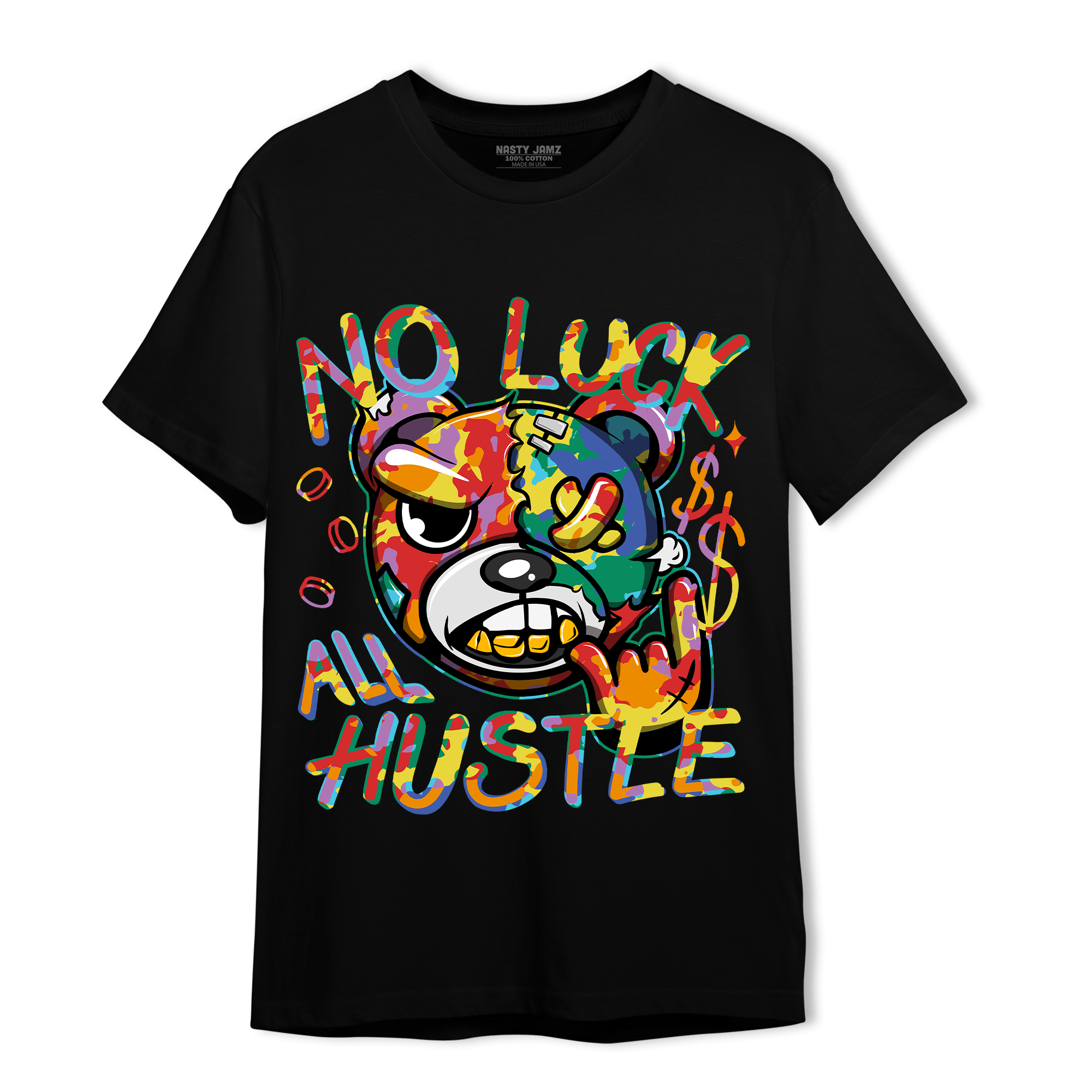 Mid GS Six Championships 1s T Shirt Match All Hustle - NastyJamz