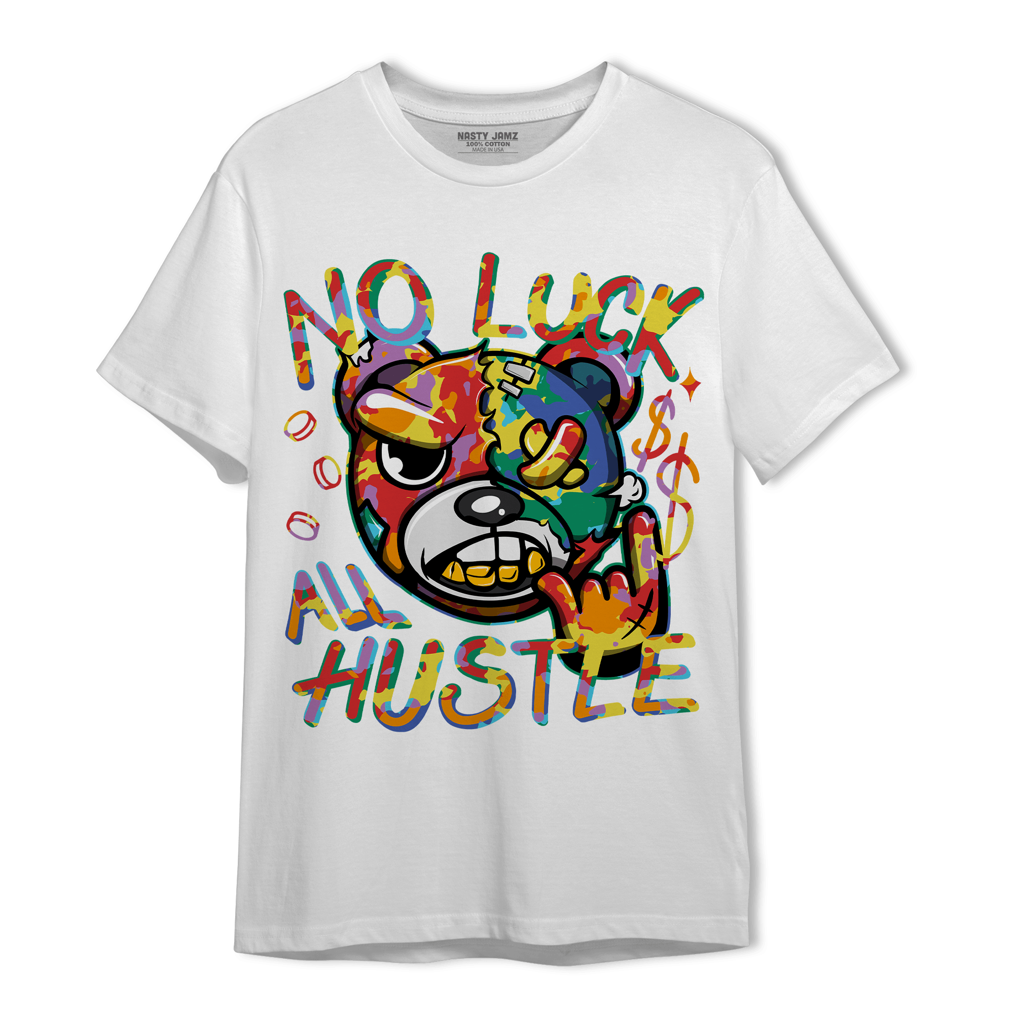 Mid GS Six Championships 1s T Shirt Match All Hustle - NastyJamz