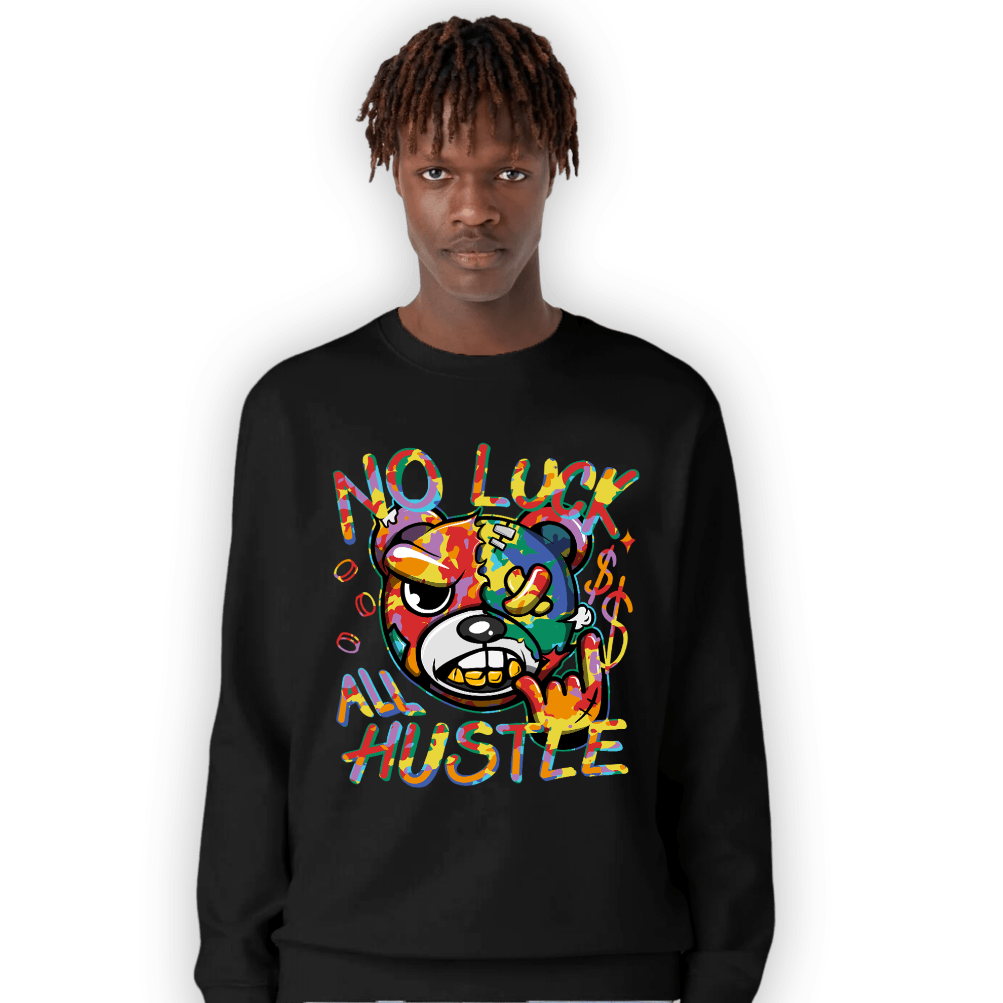 Mid GS Six Championships 1s Sweatshirt Match All Hustle - NastyJamz