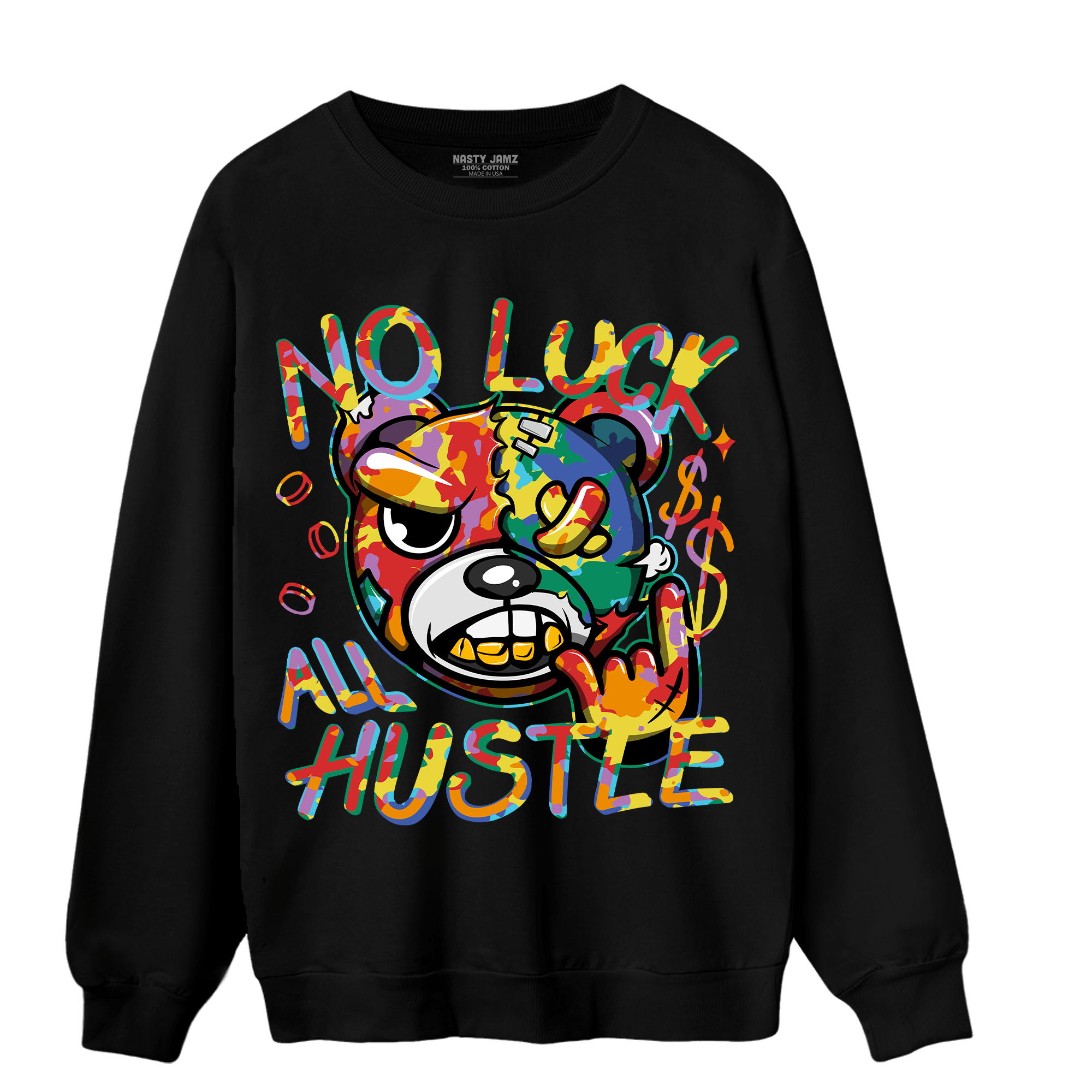 Mid GS Six Championships 1s Sweatshirt Match All Hustle - NastyJamz