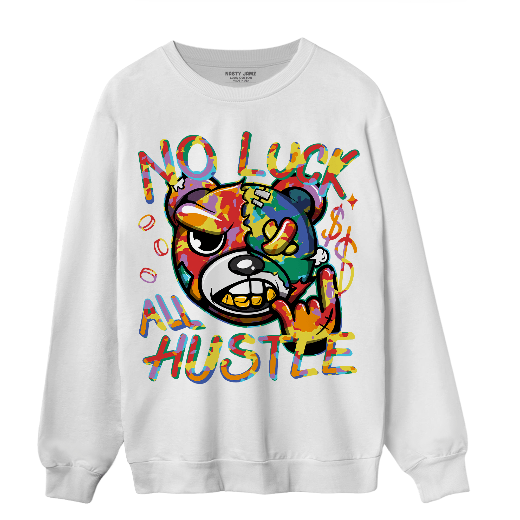 Mid GS Six Championships 1s Sweatshirt Match All Hustle - NastyJamz