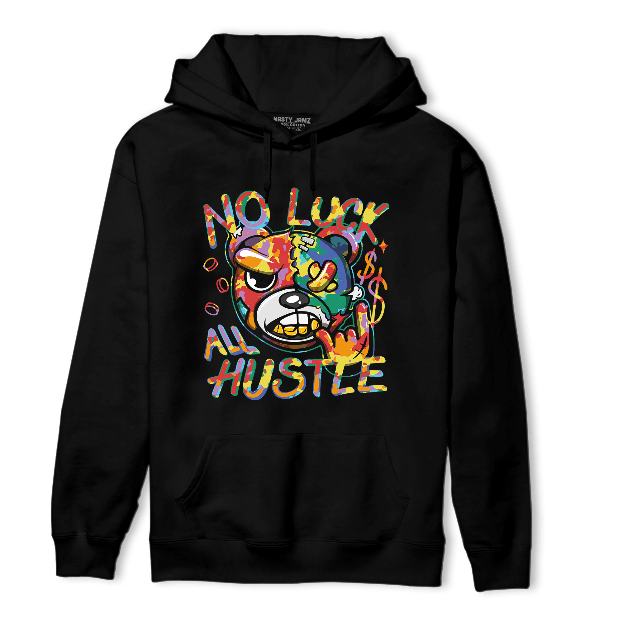Mid GS Six Championships 1s Hoodie Match All Hustle - NastyJamz