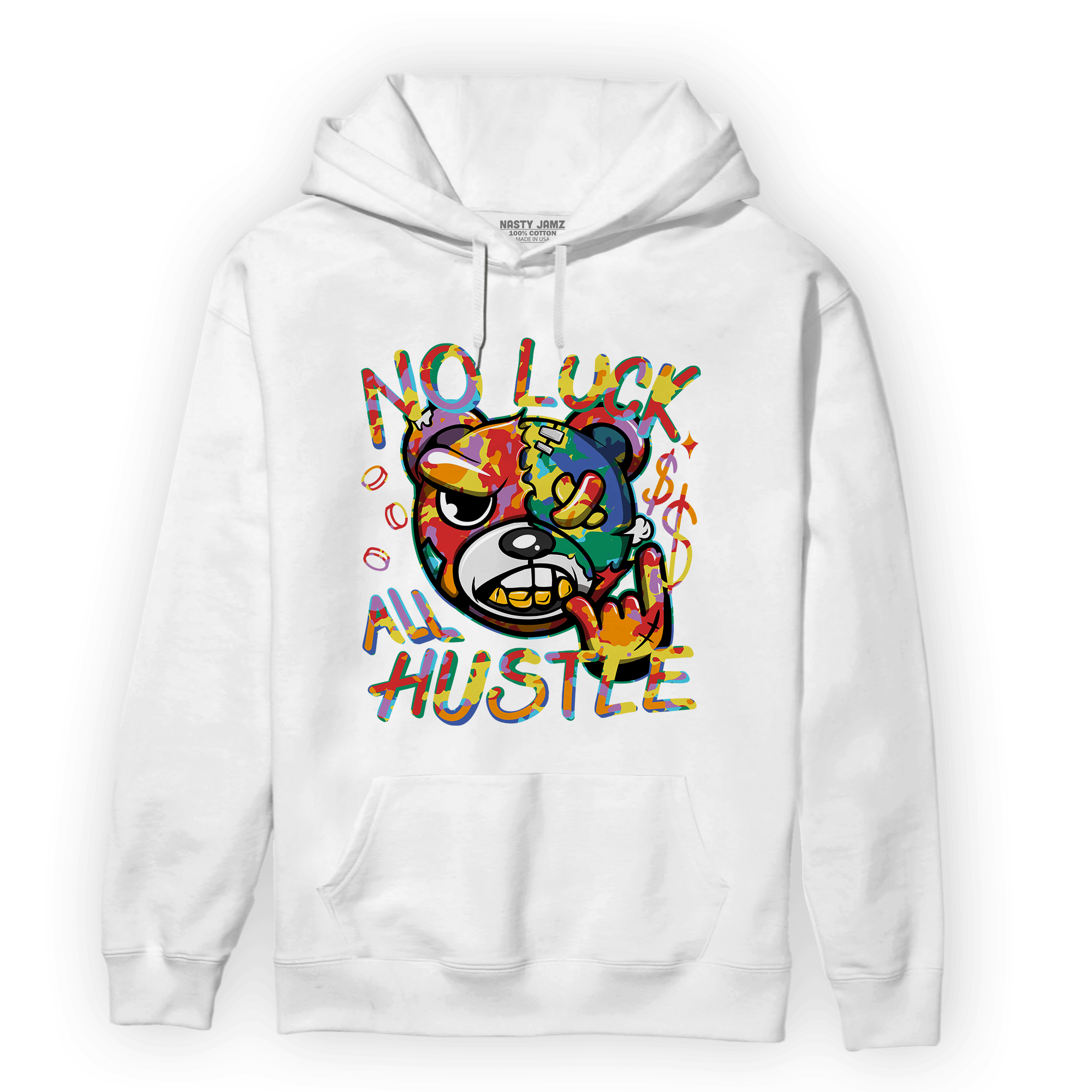 Mid GS Six Championships 1s Hoodie Match All Hustle - NastyJamz