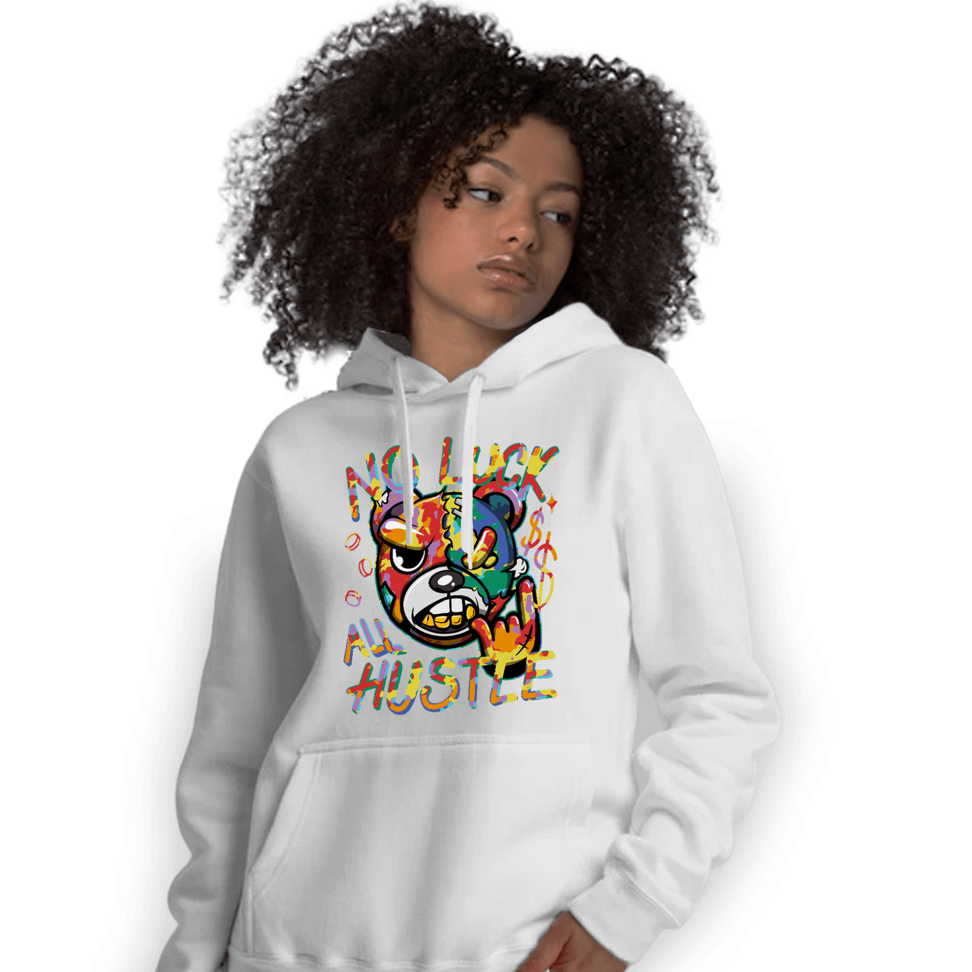 Mid GS Six Championships 1s Hoodie Match All Hustle - NastyJamz