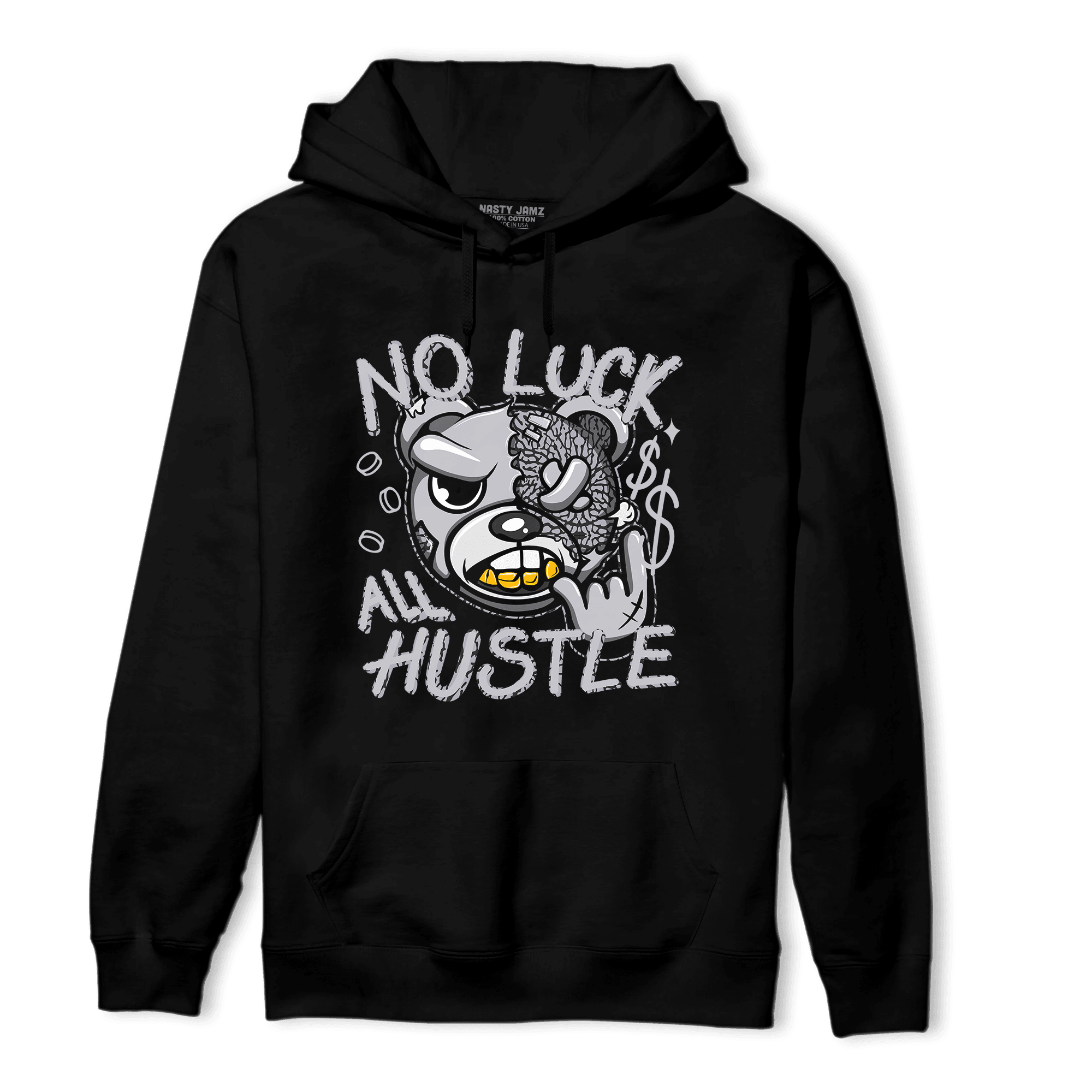 Off Noir 3s Hoodie Match All Hustle - NastyJamz