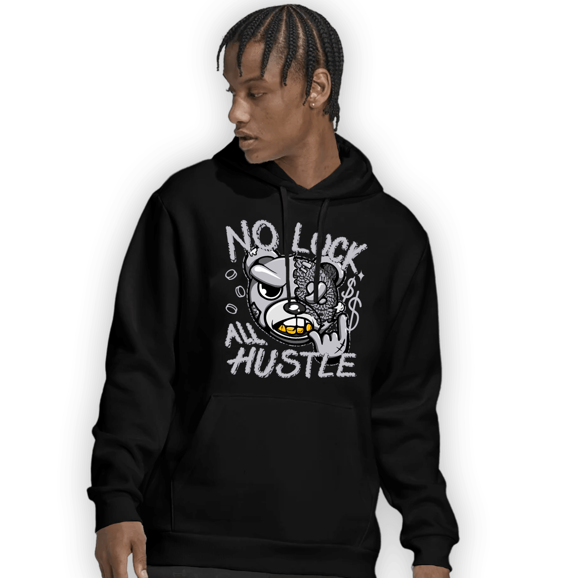 Off Noir 3s Hoodie Match All Hustle - NastyJamz