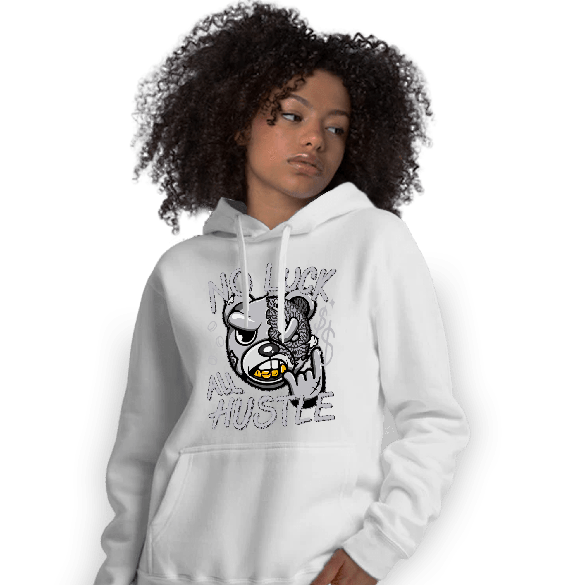 Off Noir 3s Hoodie Match All Hustle - NastyJamz