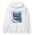 University Blue 5s Hoodie Match All Hustle - NastyJamz