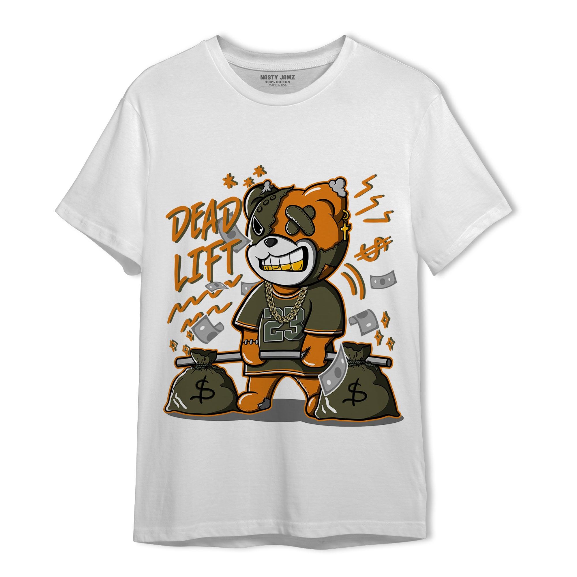 Olive 5s T Shirt Match BER 23 Deadlift - NastyJamz