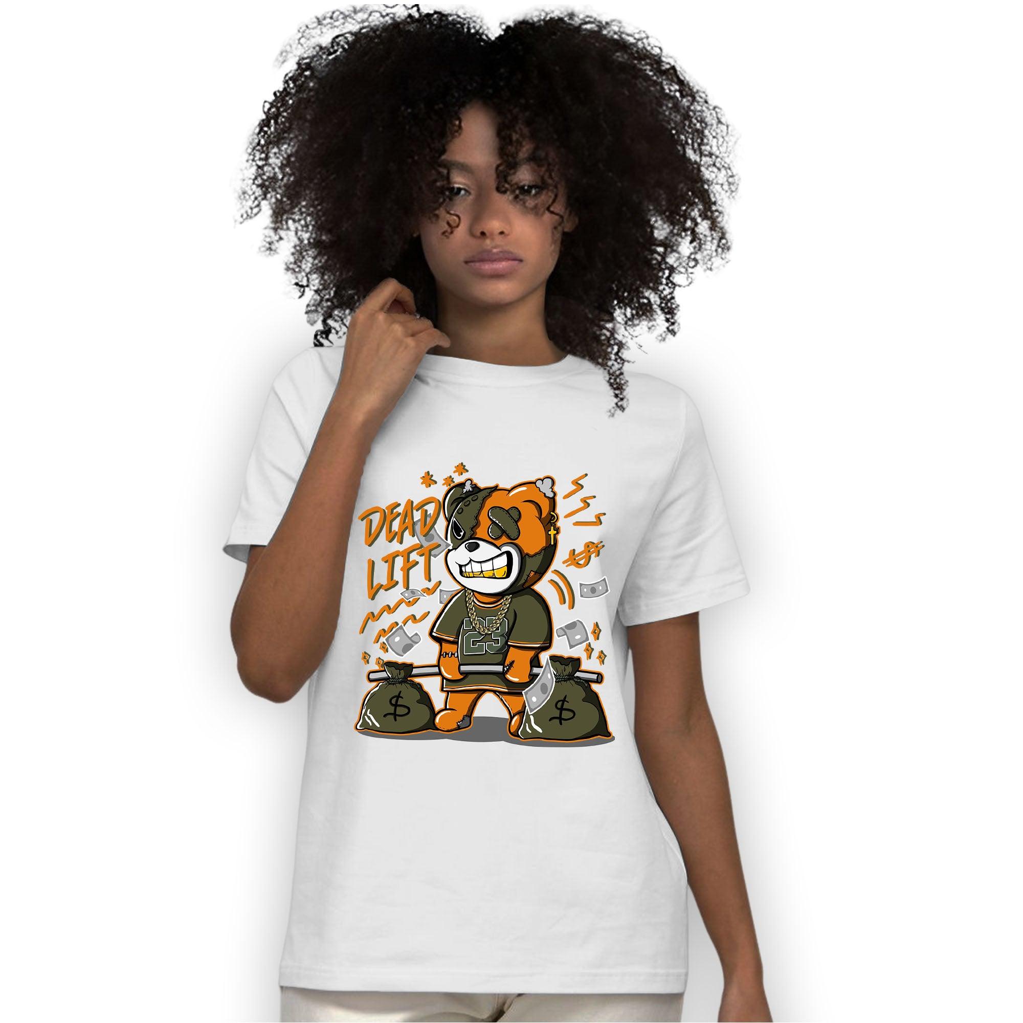 Olive 5s T Shirt Match BER 23 Deadlift - NastyJamz