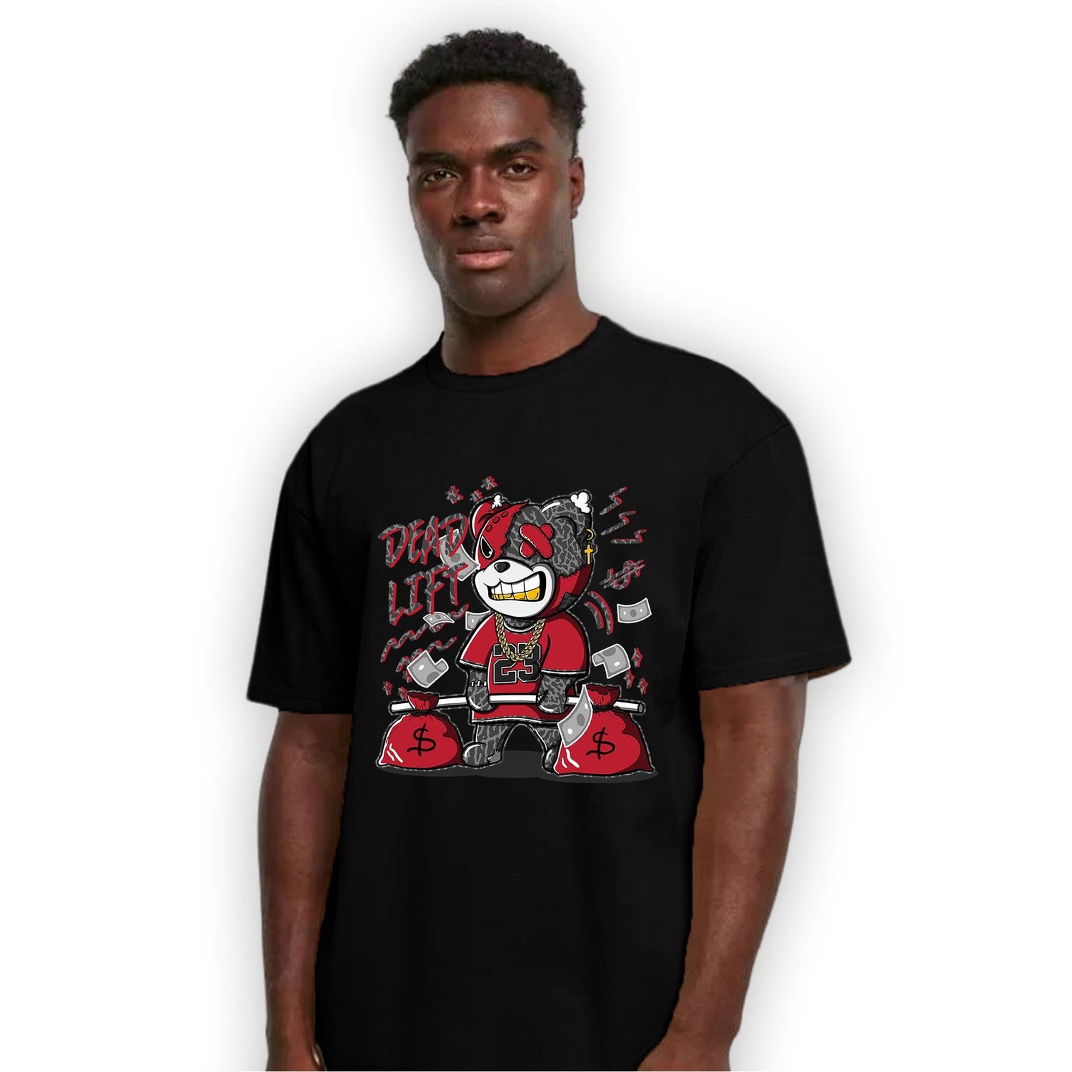 Spizike Low Bred T Shirt Match BER 23 Deadlift - NastyJamz