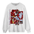 Cherry 11s Sweatshirt Match BER Fighting Boxing - NastyJamz