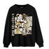 Gratitude 11s Sweatshirt Match BER Fighting Boxing - NastyJamz